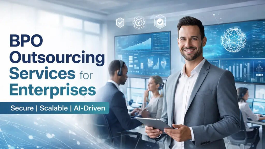 Аутсорсинговые услуги BPO для предприятий: безопасные, масштабируемые и управляемые искусственным интеллектом