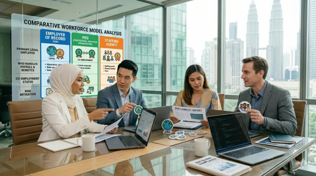 Employer of Record vs PEO vs Staffing Agency: Which Workforce Model Is Right for Your Business?